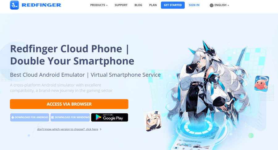 Redfinger Cloud Phone